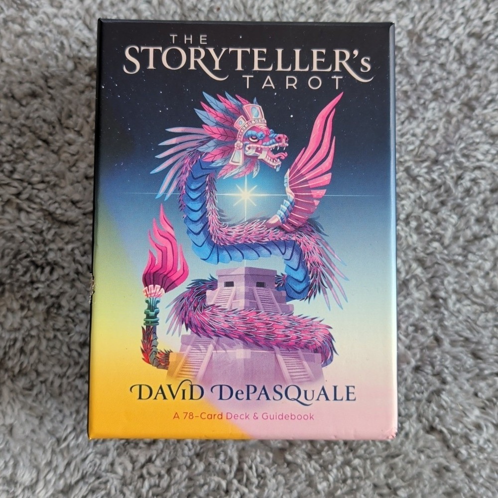 THE STORYTELLER'S TAROT by David DePasquale 78 Card Deck Complete EUC